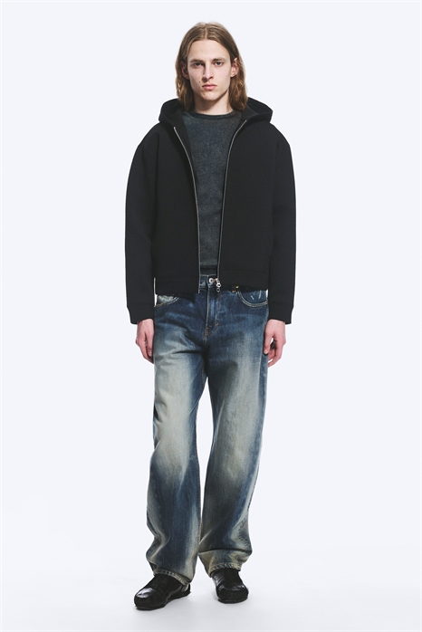 Структурированная толстовка с капюшоном и молнией для подводного плавания артикул 1342901002