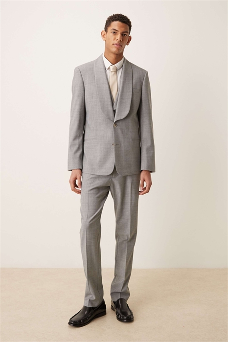 Брюки для строгого костюма из смешанной шерсти артикул 150369747