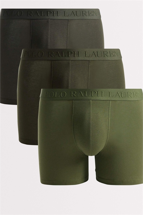 Набор из 3-х пар боксеров из эластичного хлопка в однотонном исполнении артикул 154158074