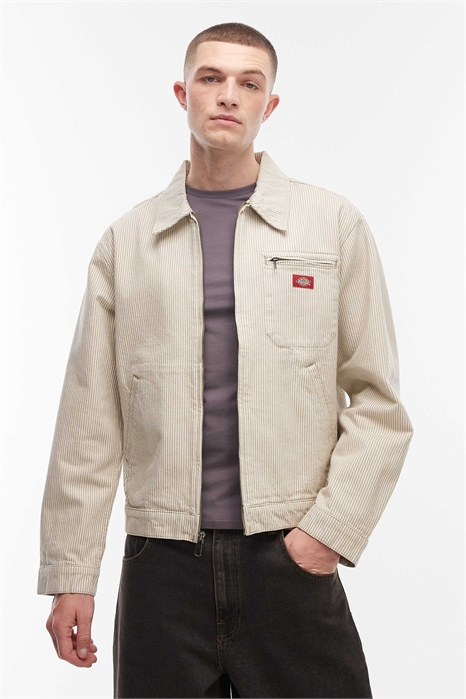 Куртка-маляра в полоску из дерева гикори артикул 154149153