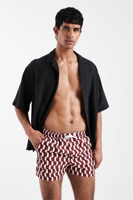 Плавки с гео-принтом артикул 152420286