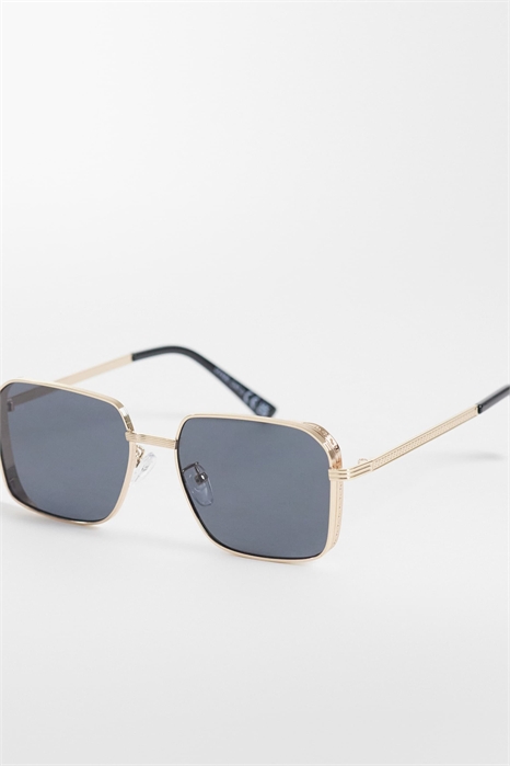 Солнцезащитные очки квадратной формы из металла артикул 156282159