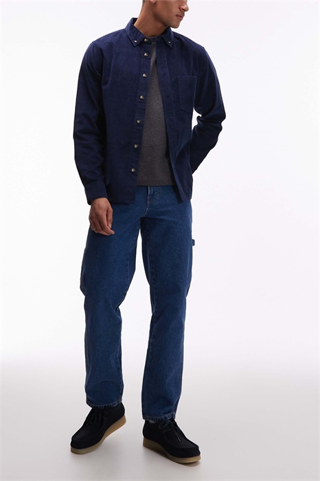 Джинсы-карпентер 993 классического кроя с зауженными штанинами артикул 154148711