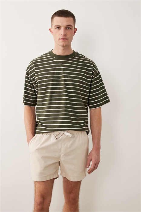 Облегающие шорты из смешанного льна артикул 152466312