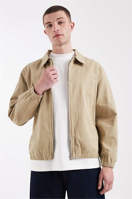 Хлопковая куртка-харрингтон артикул 153116280