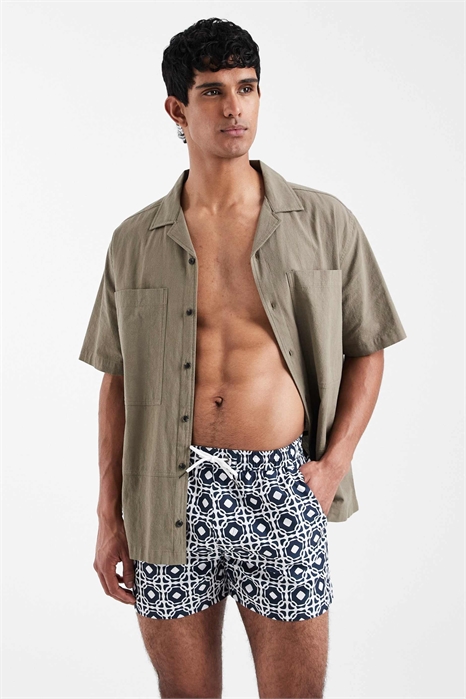 Плавки с гео-принтом артикул 152420288