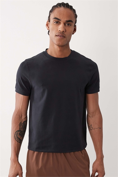 Детская футболка из эластичного хлопка с облегающим кроем и технологией быстрого высыхания артикул 153529614