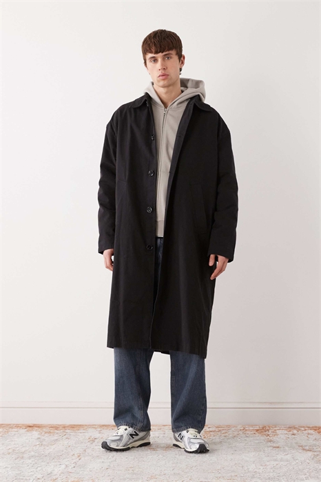 Пальто-кардиган с длинным покроем артикул 155702082