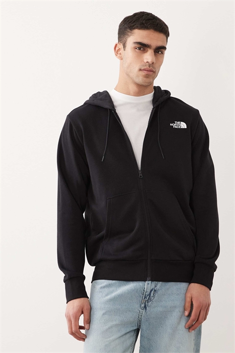 Толстовка с капюшоном на молнии и логотипом Simple Dome артикул 154426553