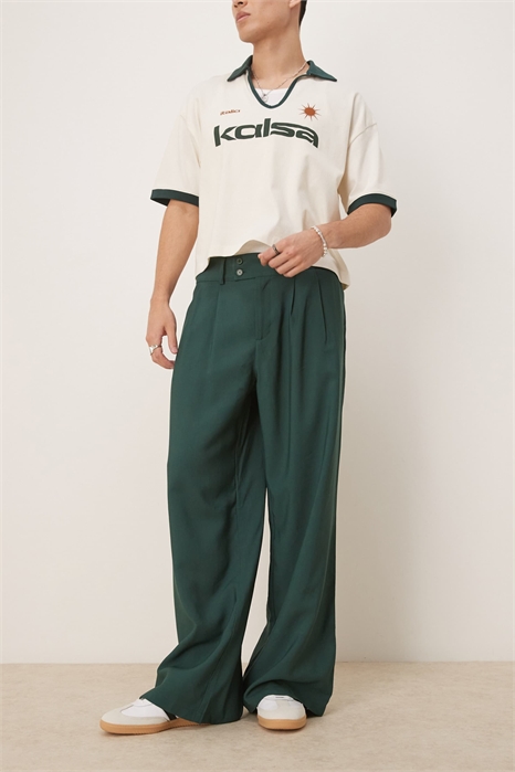 Брюки свободного кроя артикул 143755887