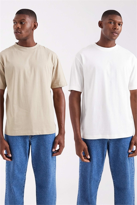 Набор из 2-х свободных футболок Essentials артикул 151022112