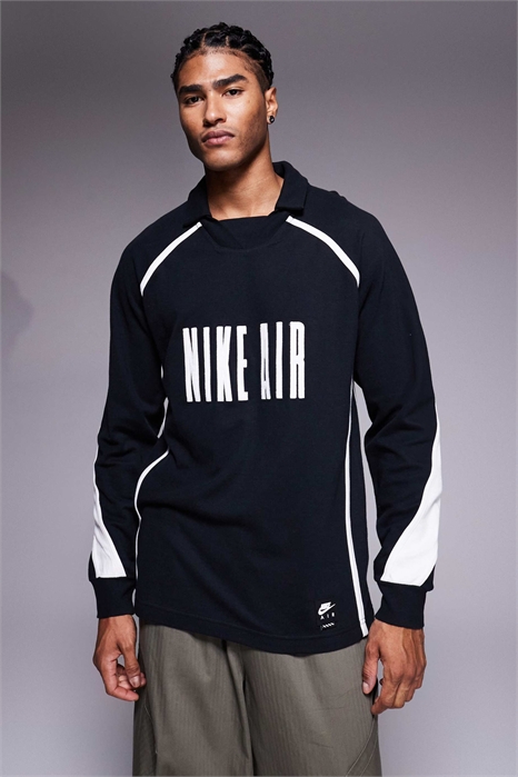 Топ с длинными рукавами из воздушной ткани артикул 147143596