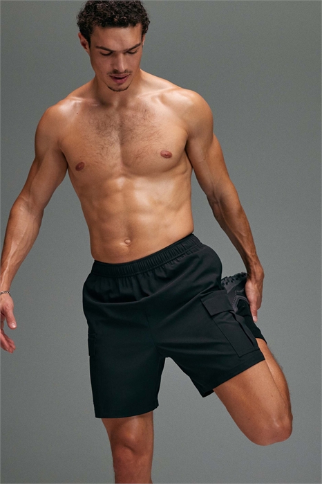 Шорты Icon 7 inch для тренировок с быстрым высыханием и карманами на молнии артикул 151308471