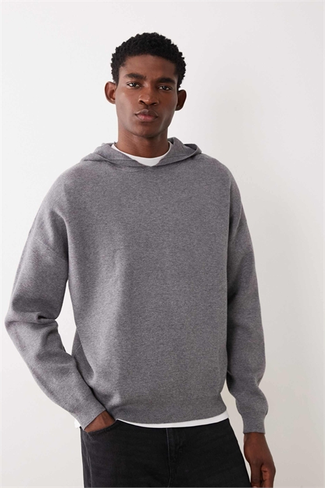 Свитшот с капюшоном большого размера артикул 151187044