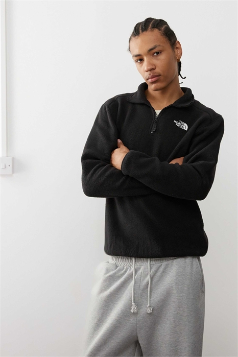 Флисовая кофта Shispare с логотипом и застежкой-молнией на 1/4 артикул 135704278