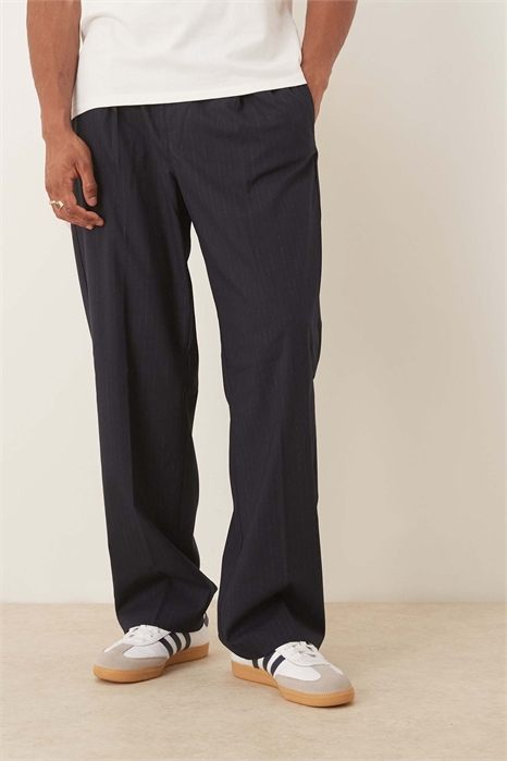 Стильные брюки с широкими брючинами на резинке co-ord артикул 139922891