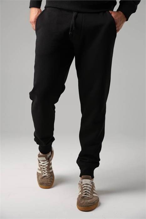 Джоггеры из смесовой ткани с хлопком артикул 155974899