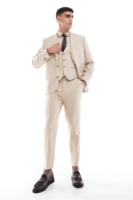 Брюки зауженного кроя артикул 139249283