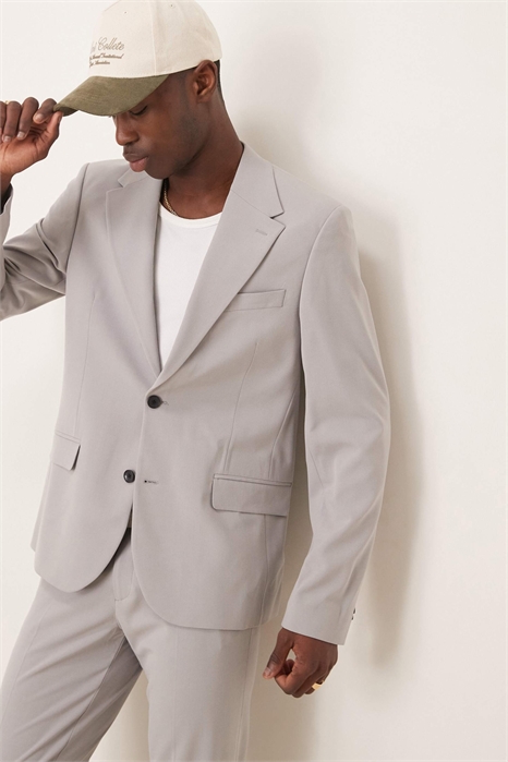 Пиджак облегающего кроя с четырехсторонней эластичностью артикул 139219736