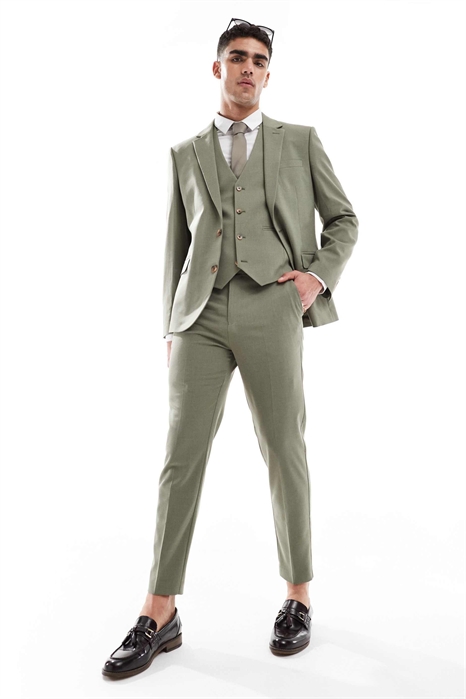 Брюки зауженного кроя артикул 139219769