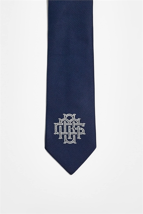 Галстук с вышивкой артикул 149246579