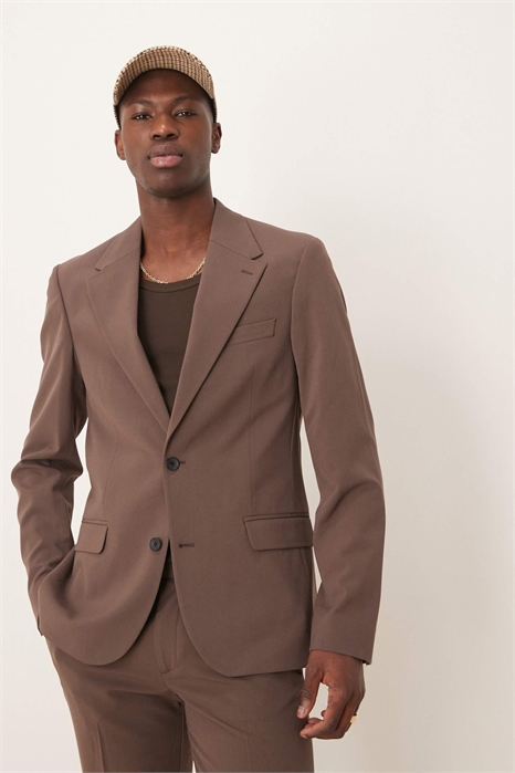 Пиджак облегающего кроя с четырехсторонней эластичностью артикул 139219734