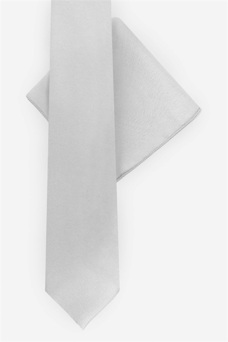 Набор из атласного галстука и нагрудного платка артикул 154590829