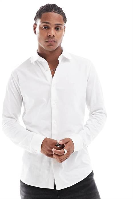 Рубашка из джерси Mysoft с приталенным кроем артикул 136240447