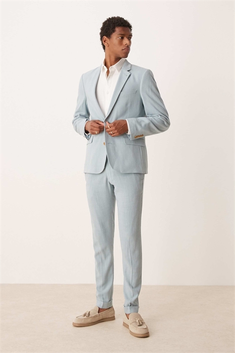 Узкие брюки из льна артикул 142170401