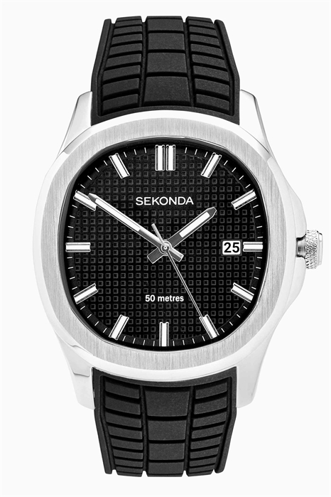 Часы Octaire с 40-миллиметровым циферблатом, серебристые артикул 152188762