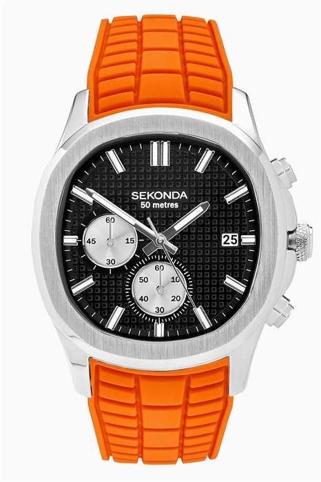 Часы Octaire с 40-миллиметровым циферблатом, серебристые артикул 152188766