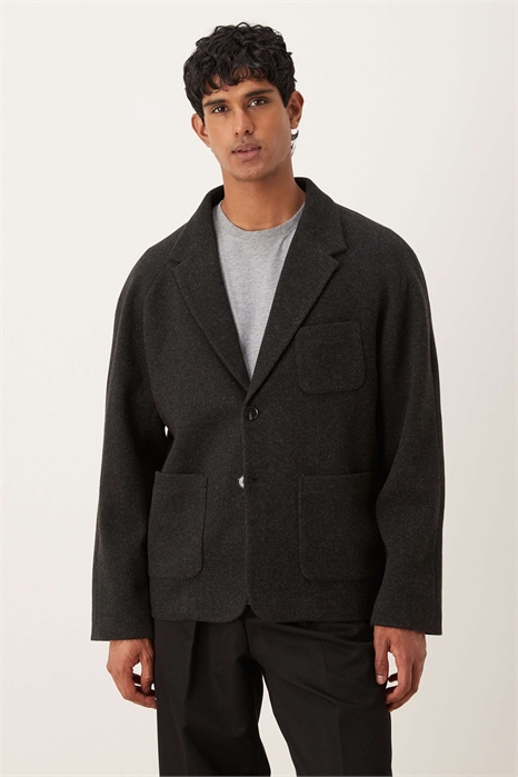 Блейзер прямого кроя под шерсть артикул 148853990