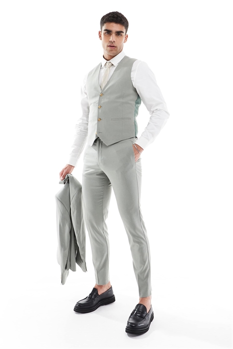 Брюки узкого кроя артикул 138256947