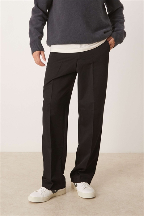 Стильные брюки с широкими брючинами артикул 133311093