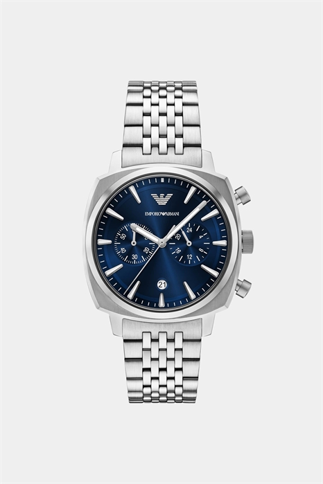 Мужские часы с хронографом из нержавеющей стали артикул 154298672