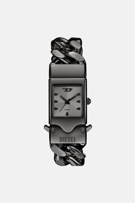 Мужская застежка-кнопка с тремя ручками, нержавеющая сталь цвета «пушечного металла» артикул 151460988