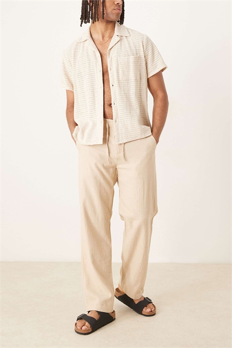 Брюки из льна свободного кроя Brody артикул 143215128