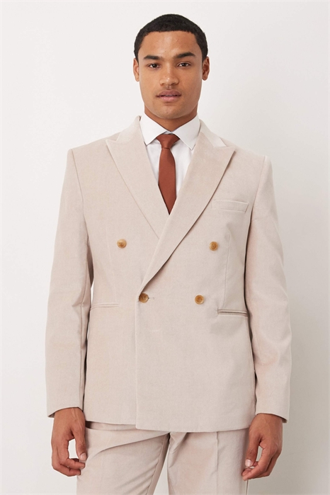 Приталенный пиджак с двойной застежкой артикул 140702453