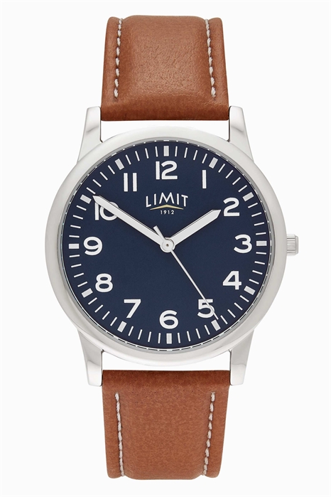 Круглые серебряные часы диаметром 38 мм артикул 152384344