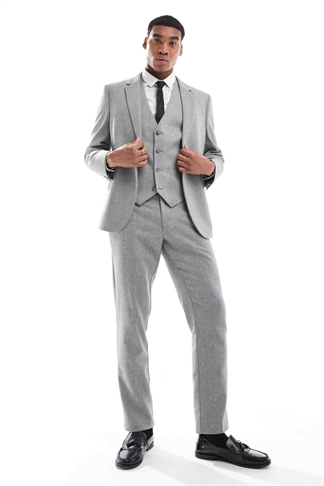 Узкие брюки из шерсти артикул 138519398