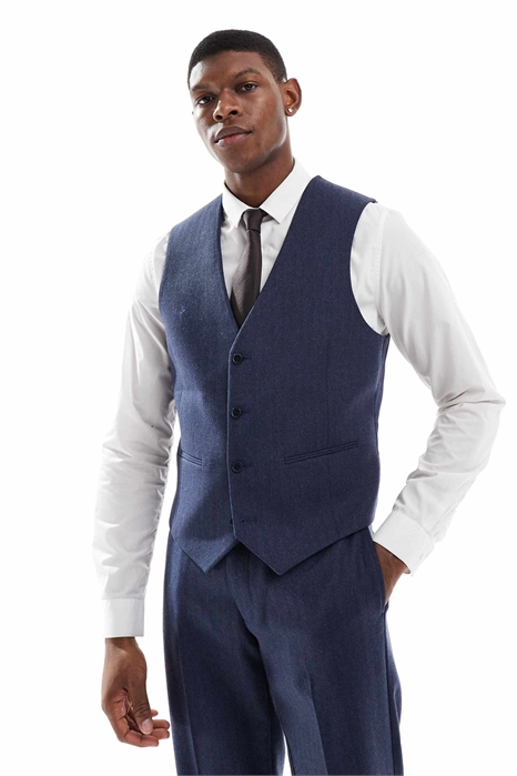 Обтягивающий жилет из шерсти артикул 138744703