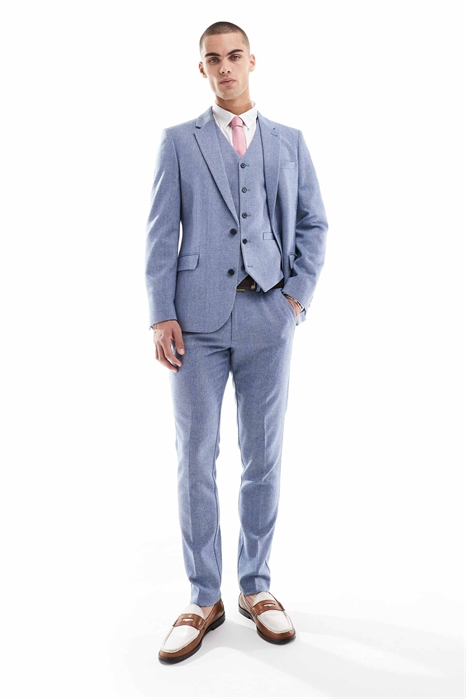 Приталенный пиджак из шерсти артикул 136744382