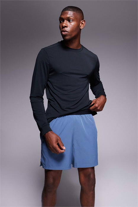 Шорты длиной 5 дюймов с эластичным поясом и карманом на молнии для телефона артикул 147510681