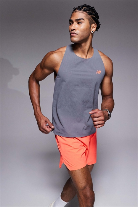 Ультралегкая майка для бега в день соревнований, серый цвет артикул 150236054