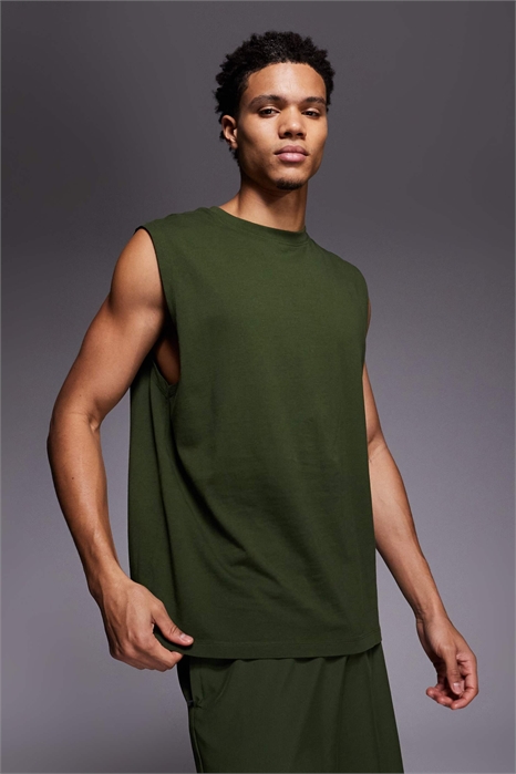 Футболка-топ Icon из хлопка свободного кроя для тренировок с технологией быстрого высыхания артикул 151746877