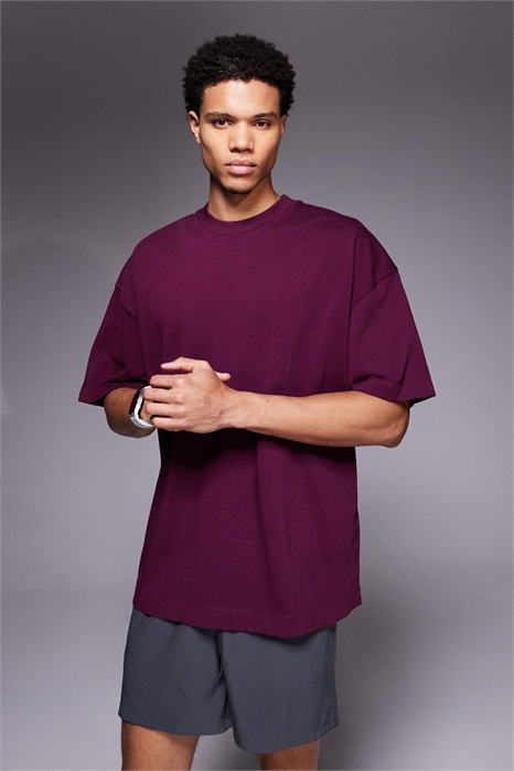 Футболка Icon из плотной хлопчатобумажной ткани свободного кроя с технологией быстрого высыхания артикул 151449184