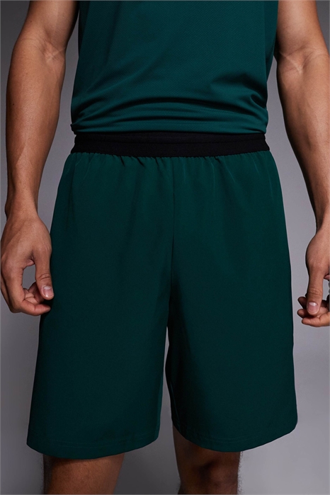 Тренировочные шорты длиной 7 дюймов с эластичным поясом и карманами на молнии артикул 151097477