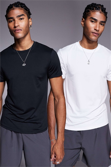 Футболка Icon Active Quick Dry Muscle Fit для тренировок, 2 шт. в наборе артикул 137462457