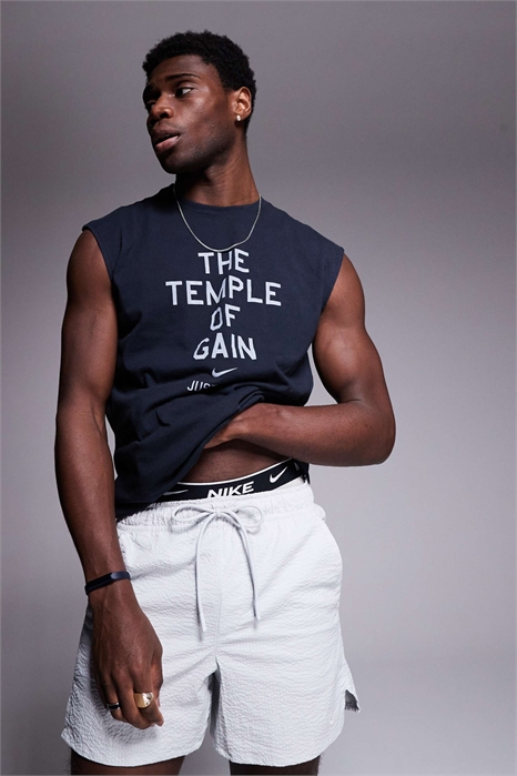 Шорты из ткани Dri-FIT с эффектом «сирсакер», длина 5 дюймов артикул 139767293