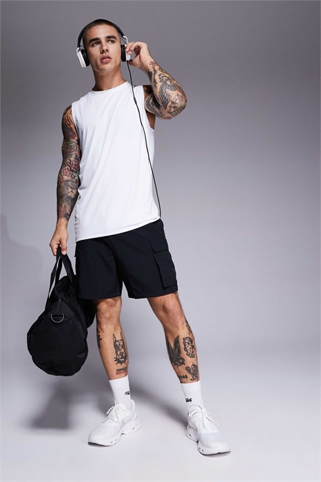 Тренировочная майка Icon из быстросохнущей сетчатой ткани артикул 136003309